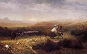 Albert Bierstadt Last of the Buffalo oil painting